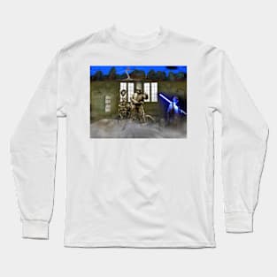 Barcelona, Gaudi Bathroom Long Sleeve T-Shirt